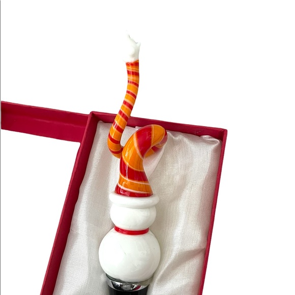 NIB Snowman bottle stopper. Wine stopper - Picture 5 of 6